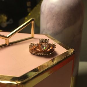 Rose Gold Princess Ring